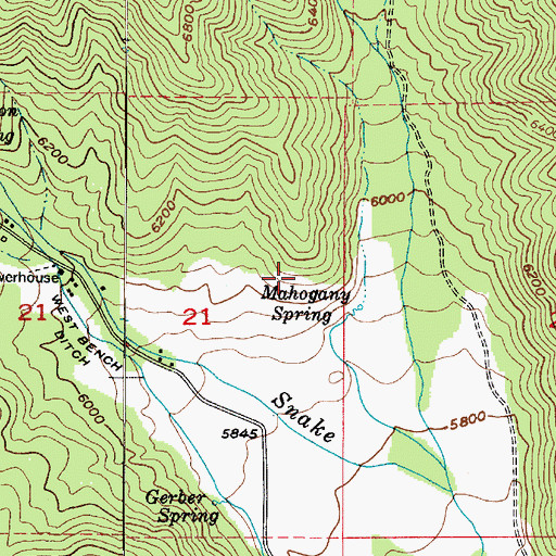 Topographic Map of William Walter Wilson Burial Site, UT