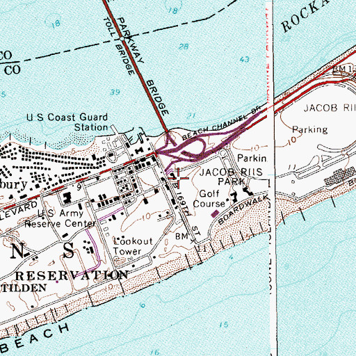 Topographic Map of Fire Department New York Engine 329 Manifold Wagon, NY