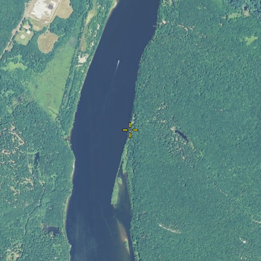 Aerial/Satellite Image of Hurd Brook, CT