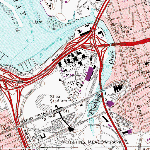 Topographic Map of Iron Triangle, NY
