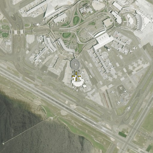 Aerial/Satellite Image of Terminal 3, NY