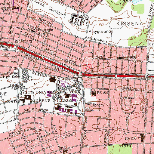Topographic Map of Colden Center, NY