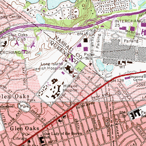 Topographic Map of Francis and Alexander Cohen Institute of Oncology, NY