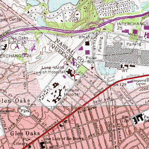 Topographic Map of Samuel and Lena Schwartz Research Center, NY