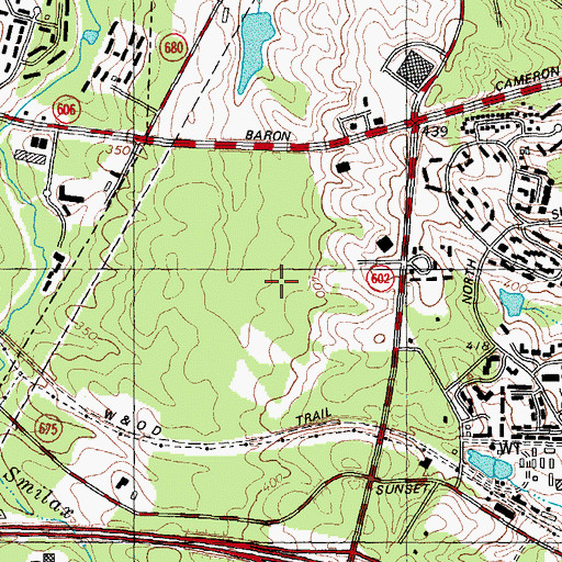 Topographic Map of Embry Rucker Community Shelter, VA