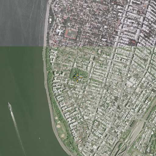 Aerial/Satellite Image of Monastery Square, NY