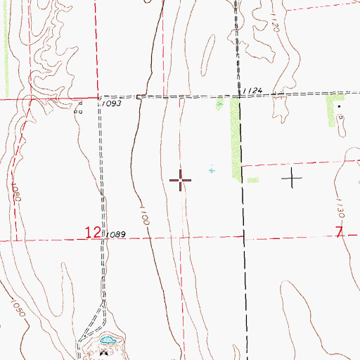 Topographic Map of Spring Prairie Colony School, MN