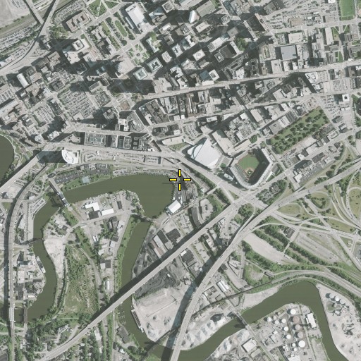 Aerial/Satellite Image of Collision Bend, OH