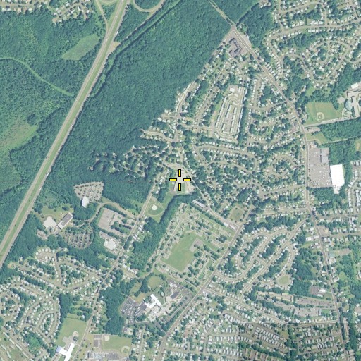 Aerial/Satellite Image of Jefferson Elementary School, CT