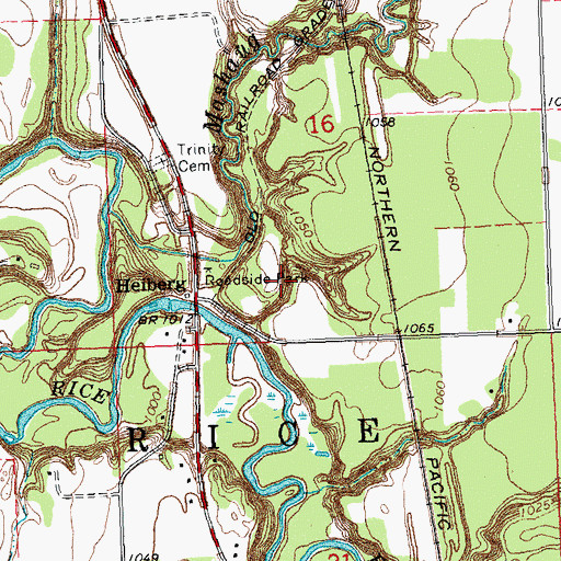 Topographic Map of Altru Clinic - Fertile, MN