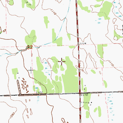 Topographic Map of West Side Mobile Home Park, MN