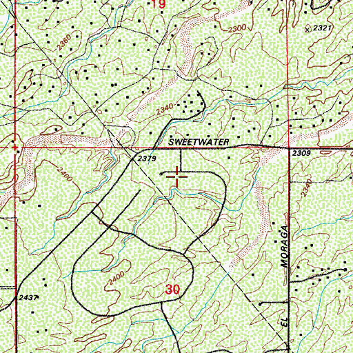 Topographic Map of Robins Elementary School, AZ