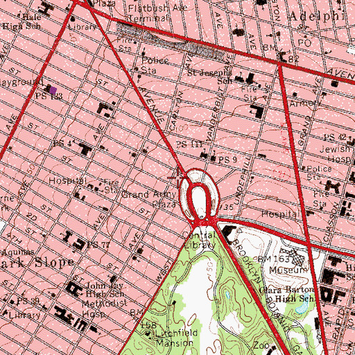 Topographic Map of Montauk Club, NY