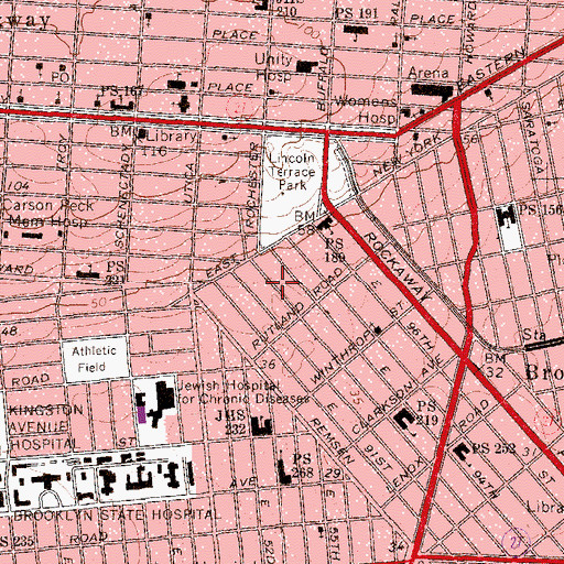 Topographic Map of Rutland Plaza, NY
