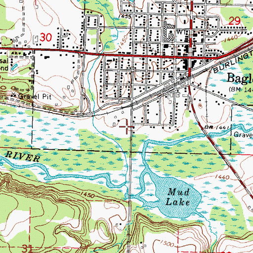 Topographic Map of Kingdom Hall of Jehovah's Witnesses, MN