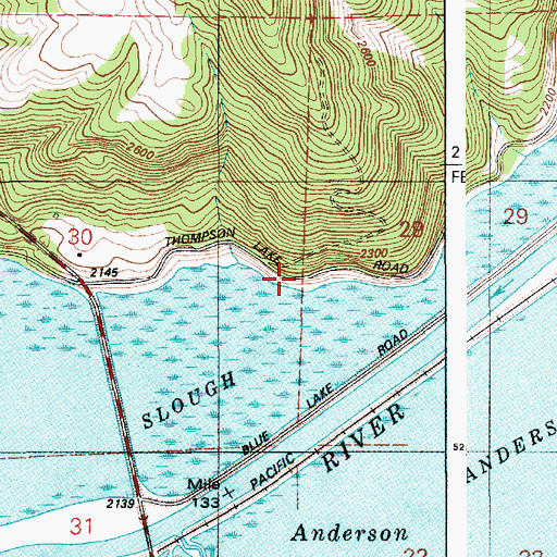 Topographic Map of Ne'atsqhaqhst'm Flat, ID