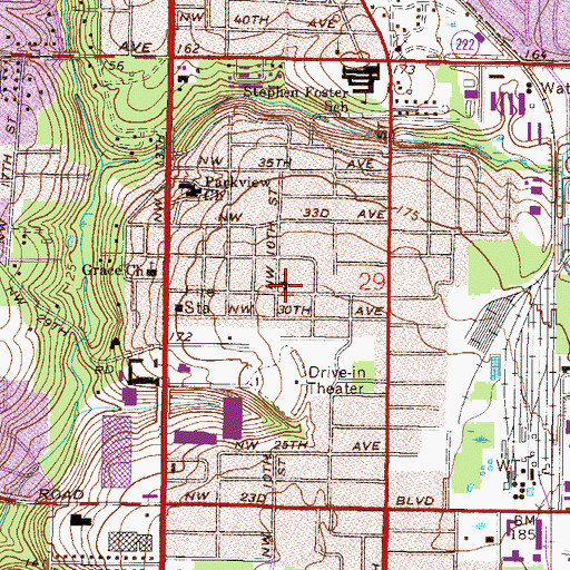Topographic Map of Agap Faith Center, FL