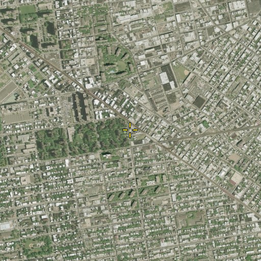 Aerial/Satellite Image of Brooklyn Temple School, NY