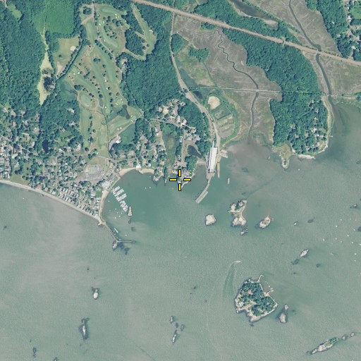 Aerial/Satellite Image of Juniper Point, CT