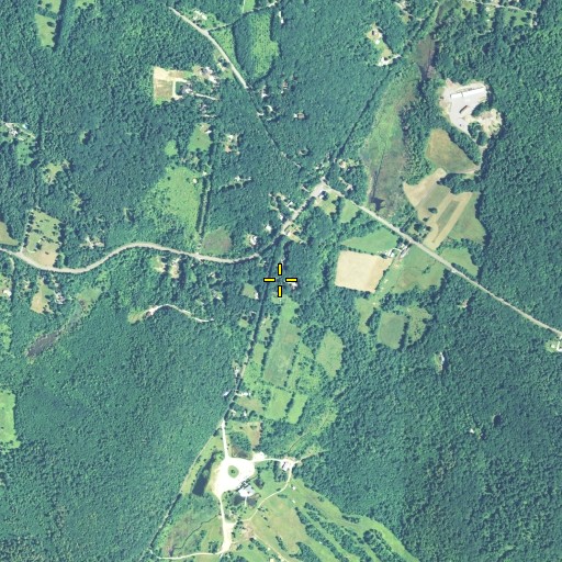 Aerial/Satellite Image of Kellogg Corners, CT