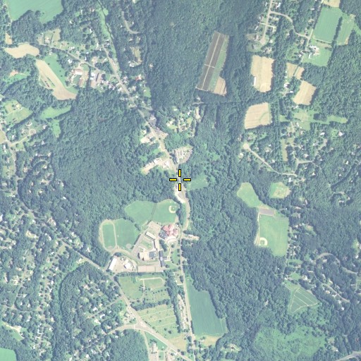 Aerial/Satellite Image of Kendell Brook, CT