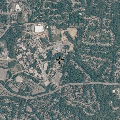 Aerial/Satellite Image of Washington Hall, VA