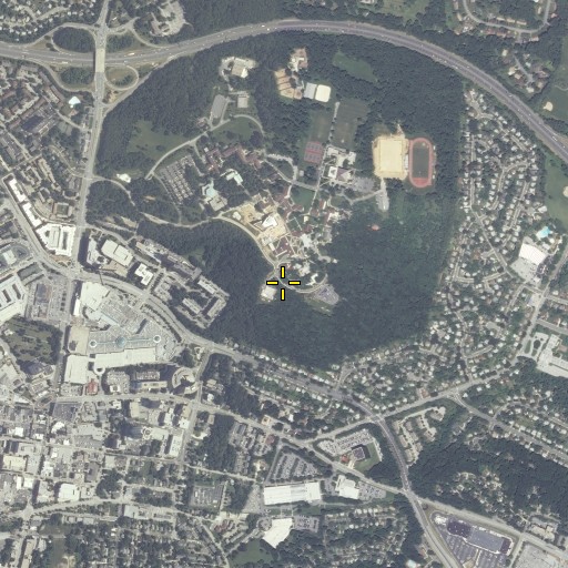 Aerial/Satellite Image of Lewis House, MD