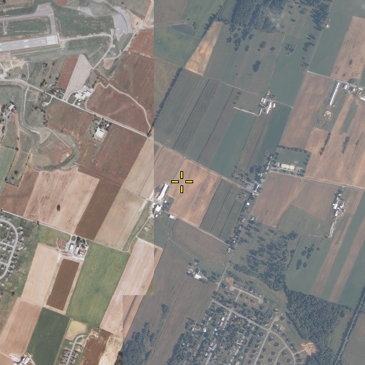 Aerial/Satellite Image of Shrawn Cottage, MD