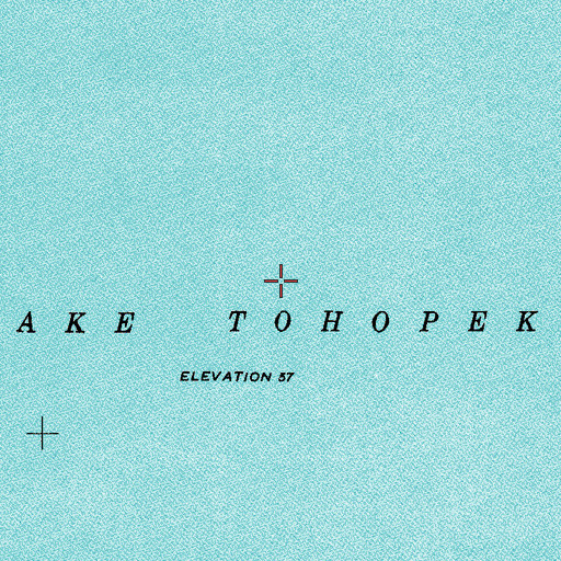 Topographic Map of East Lake Tohopekaliga, FL