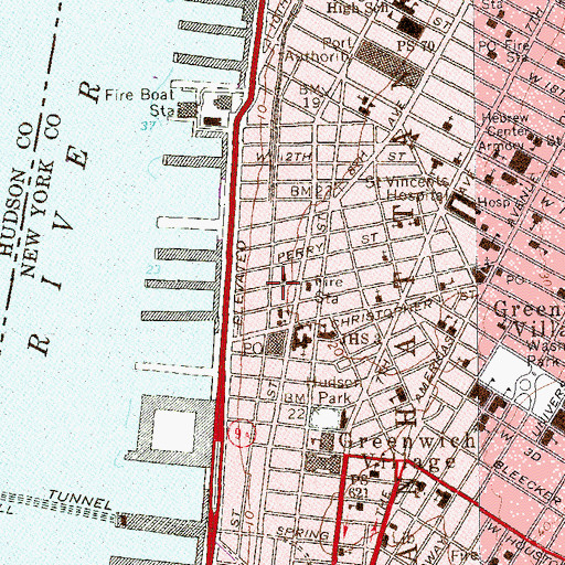 Topographic Map of Le Gendarme, NY