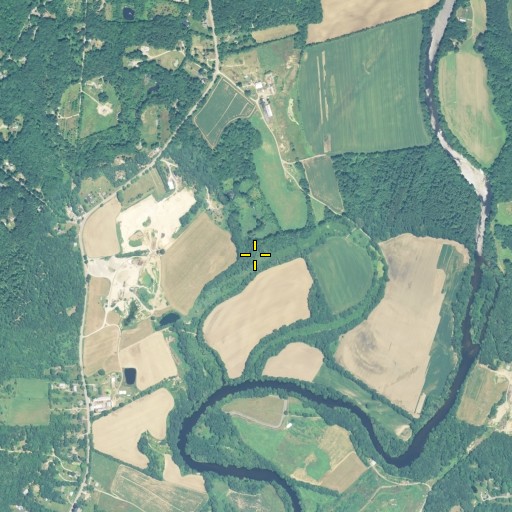 Aerial/Satellite Image of Kitt Brook, CT