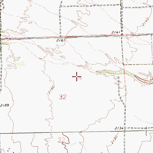 Topographic Map of Steve Cozine Elementary School, NV