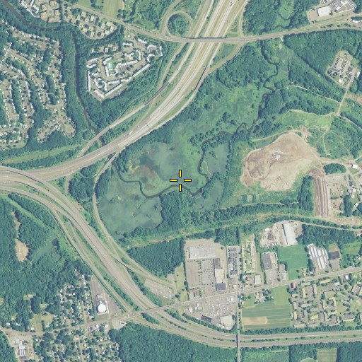 Aerial/Satellite Image of Laurel Lake, CT