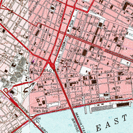Topographic Map of New York Ladder Company 6, NY