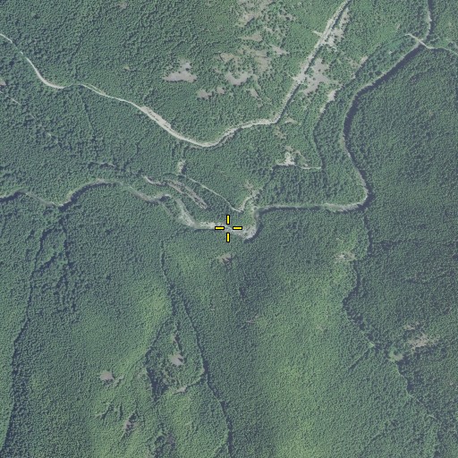 Aerial/Satellite Image of Three Pools, OR