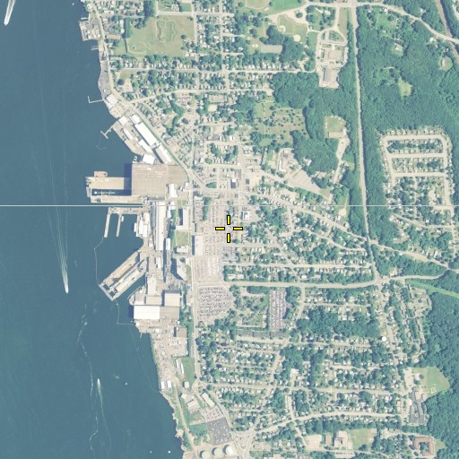 Aerial/Satellite Image of Ledyard School, CT