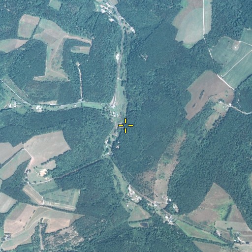 Aerial/Satellite Image of Callihan Creek, PA