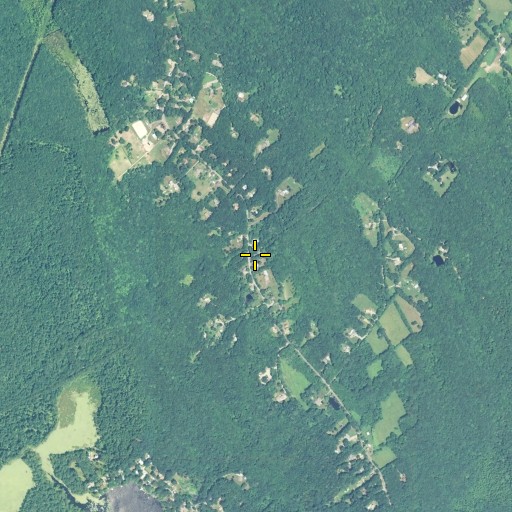 Aerial/Satellite Image of Leonards Bridge, CT