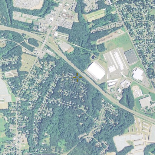 Aerial/Satellite Image of Lighthouse Hill, CT