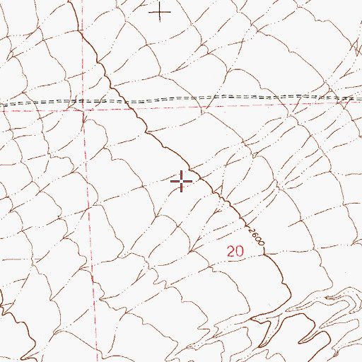 Topographic Map of William R Lummis Elementary School, NV