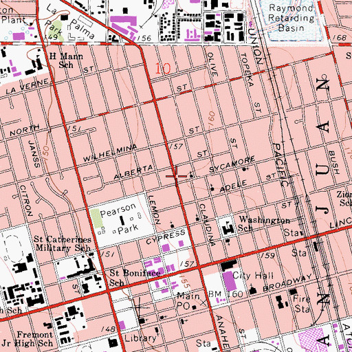 Topographic Map of Iglesia De Dios, CA