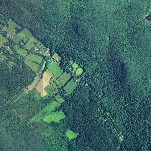 Aerial/Satellite Image of Under Mountain Cemetery, CT