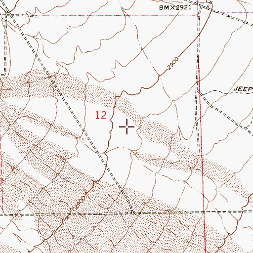 Topographic Map of D'Vorre and Hal Ober Elementary School, NV