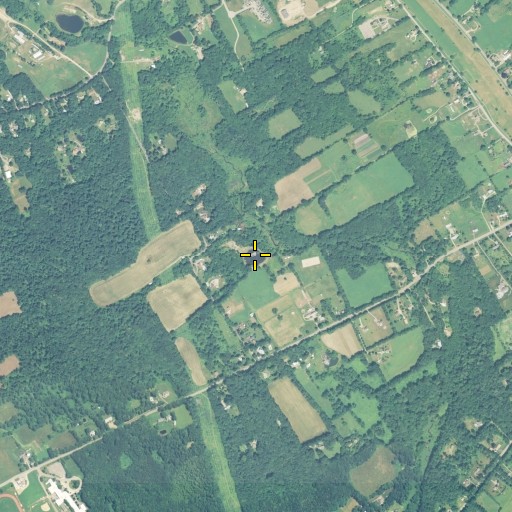 Aerial/Satellite Image of Lockes Pond, CT