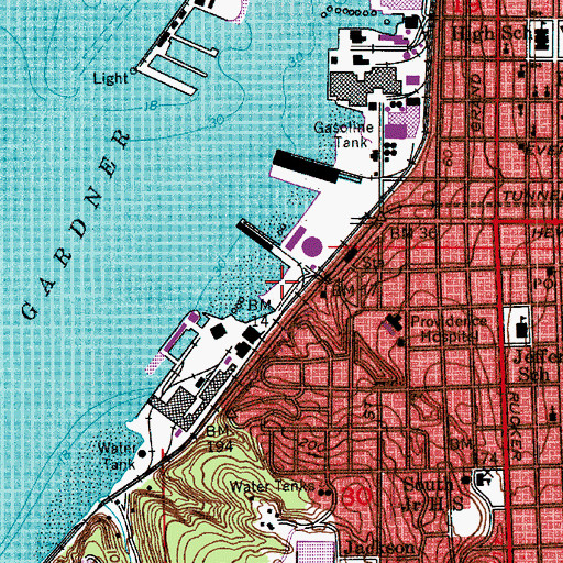 Topographic Map of Forgotten Creek, WA