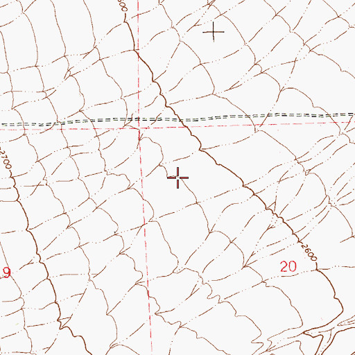 Topographic Map of Ernest A Becker Sr Middle School, NV
