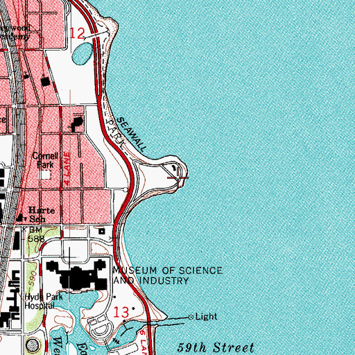 Topographic Map of Nike Site C-41C (historical), IL
