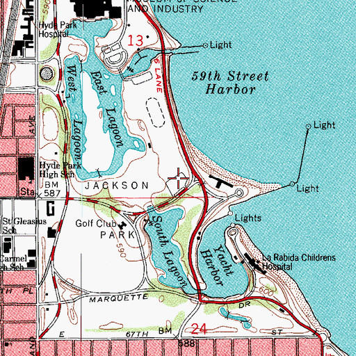 Topographic Map of Nike Site C-41L (historical), IL
