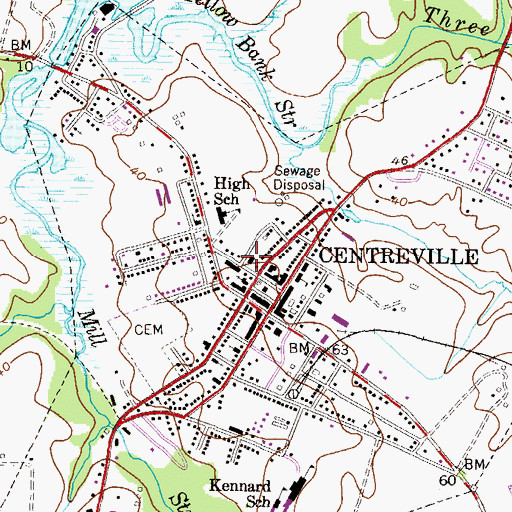 Topographic Map of Goodwill Fire Company Station 4, MD