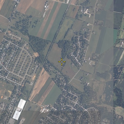 Aerial/Satellite Image of Frederick Poice Department, MD